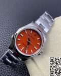 EW Factory Replica Rolex Oyster Perpetual M277200-0008 Red Dial Watch