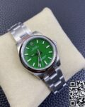 EW Factory Replica Rolex Oyster Perpetual M277200-0006 Green Dial Watch