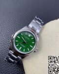 EW Factory Replica Rolex Oyster Perpetual M277200-0006 Green Dial Watch