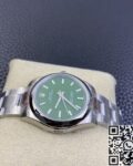 EW Factory Replica Rolex Oyster Perpetual M277200-0006 Green Dial Watch