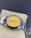 EW Factory Replica Rolex Oyster Perpetual M277200-0005 Yellow Dial Watch