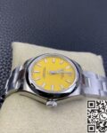 EW Factory Replica Rolex Oyster Perpetual M277200-0005 Yellow Dial Watch