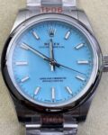 EW Factory Replica Rolex Oyster Perpetual M277200-0007 Tiffany Blue Dial Watch