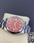 EW Factory Replica Rolex Oyster Perpetual M124300-0007 Coral Red Dial