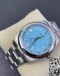 EW Factory Replica Rolex Oyster Perpetual M124300-0006 Tiffany Blue Dial Watch