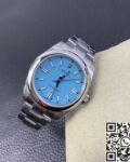 EW Factory Replica Rolex Oyster Perpetual M124300-0006 Tiffany Blue Dial Watch