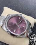 AR Factory Replica Rolex Oyster Perpetual M114300-0002 Red Grape Dial Watches