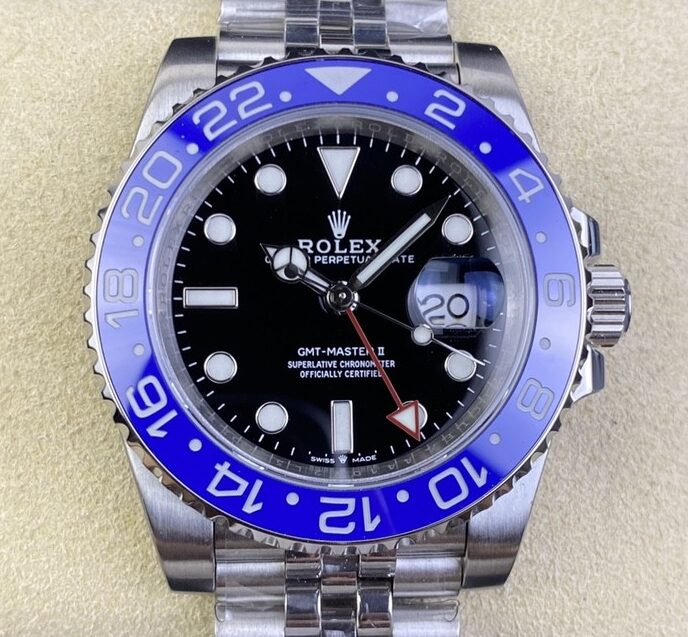 OW Factory Replica Rolex GMT Master II M126710BLNR Blue Ceramic Bezel Series