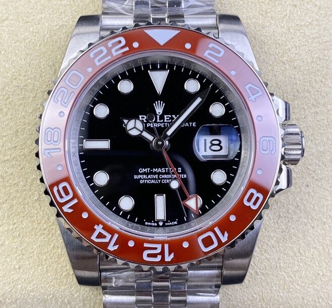 OW Factory Replica Rolex GMT Master II 116719 Red Ceramic Bezel Series