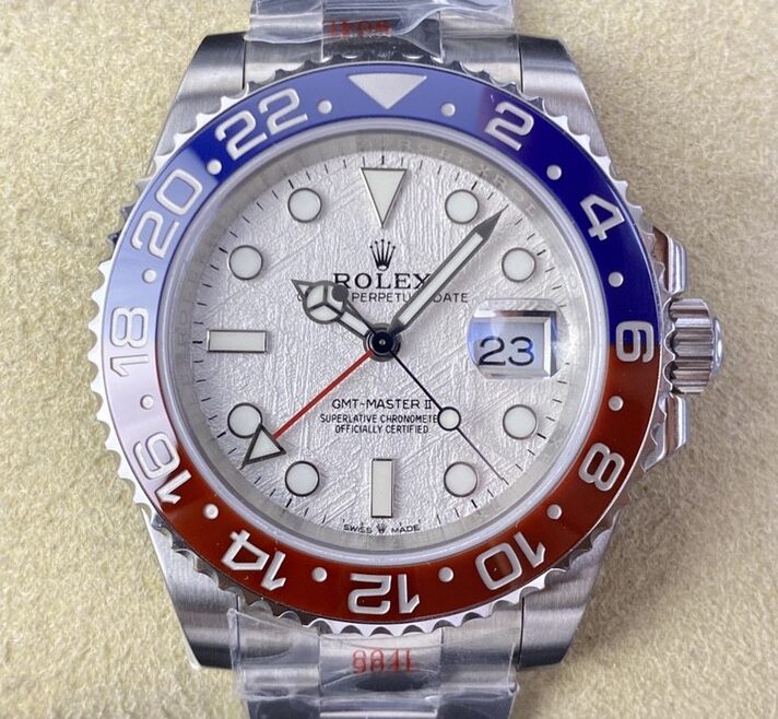 APF Factory Replica Rolex GMT Master II M126719BLRO-0002 Silver Gray Dial Series