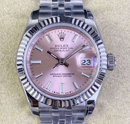 GS Factory Replica Rolex Datejust M279174-0001 Pink Dial