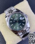 Clean Factory Replica Rolex Datejust M126334-0028 Olive Green Dial