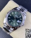 Clean Factory Replica Rolex Datejust M126334-0028 Olive Green Dial