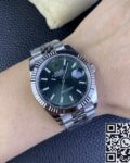 Clean Factory Replica Rolex Datejust M126334-0028 Olive Green Dial