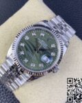 VS Factory Replica Rolex Datejust M126234-0055 Olive Green Dial