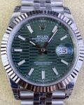 VS Factory Replica Rolex Datejust M126334-0030 Mint Green Dial