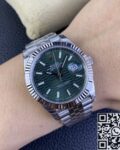 VS Factory Replica Rolex Datejust M126334-0030 Mint Green Dial