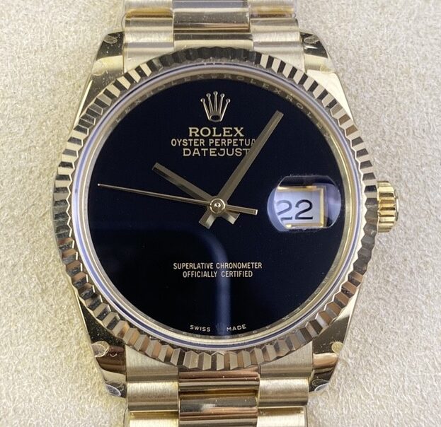 Rolex Datejust Replica M126233 Gold Watch BP Custom