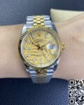 Copy Rolexs EW Factory Datejust - Gold Watch Size 36mm