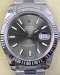 VS Factory Best Fake Rolex Datejust M126334-0013 Grey Dial