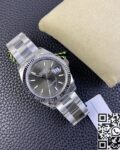 VS Factory Best Fake Rolex Datejust M126334-0013 Grey Dial