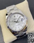 AR Factory Replica Rolex Datejust M126334-0003 Silver Dial Size 41mm Watch