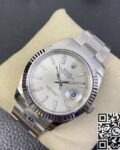 AR Factory Replica Rolex Datejust M126334-0003 Silver Dial Size 41mm Watch