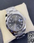 AR Factory Replicas Rolex Datejust M126334-0013 Grey Dial