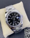 AR Factory Replicas Rolex Datejust M126334-0017 Black Dial