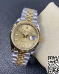 Best Replica Rolex EW Factory Datejust - Gold Watch Size 36mm