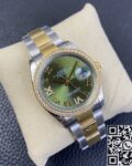 EW Factory Fake Rolex Datejust M126283RBR-0012 Gold Watch