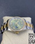 EW Factory Fake Rolex Datejust M126283RBR-0012 Gold Watch