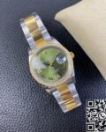 EW Factory Fake Rolex Datejust M126283RBR-0012 Gold Watch