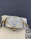 EW Factory Fake Rolexs Datejust M126283RBR-0012 Gold Watch