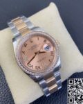 EW Factory Fake Rolex Datejust M126281RBR-0016 Rose Gold Watch