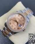 EW Factory Fake Rolex Datejust M126281RBR-0016 Rose Gold Watch