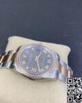 EW Factory Fake Diamond Rolex Watches Datejust M126281RBR-0011 Rose Gold Watch