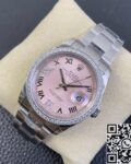 EW Factory Replica Rolex Watch Datejust M126284RBR-0024 Pinkr Dial