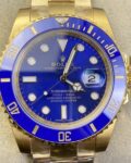 VS Factory Fake Rolex Submariner M126618LB-0002 Gold Watch