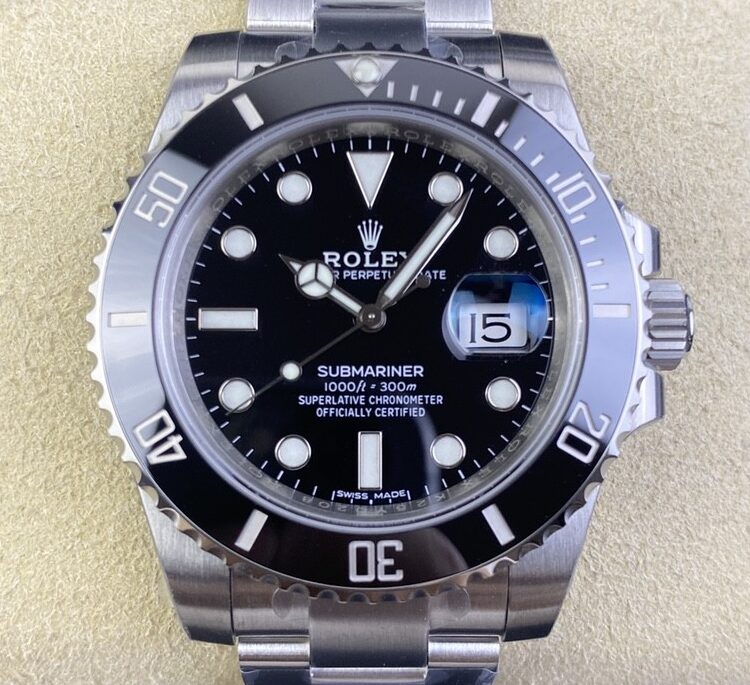 VS Factory Fake Rolex Submariner 116610LN-0001 Black Dial