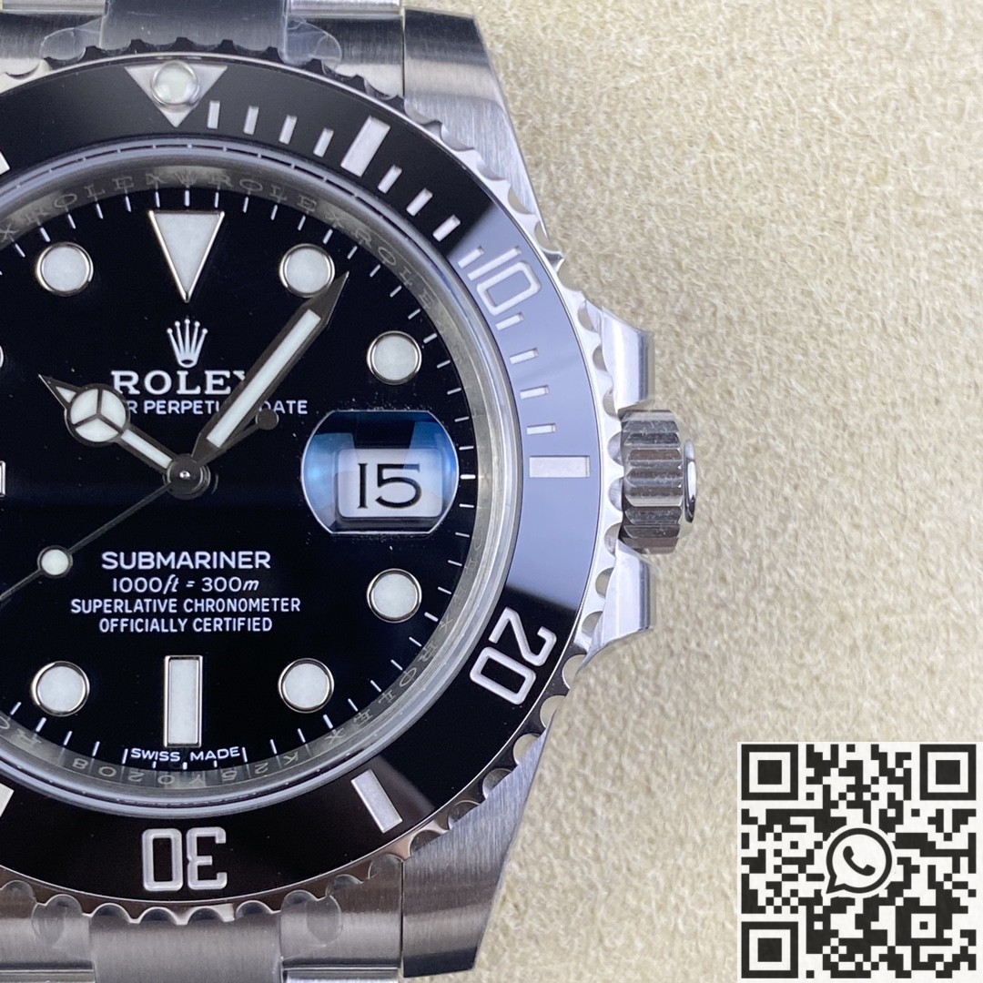 VS Factory Fake Rolex Submariner 116610LN-0001 Black Dial