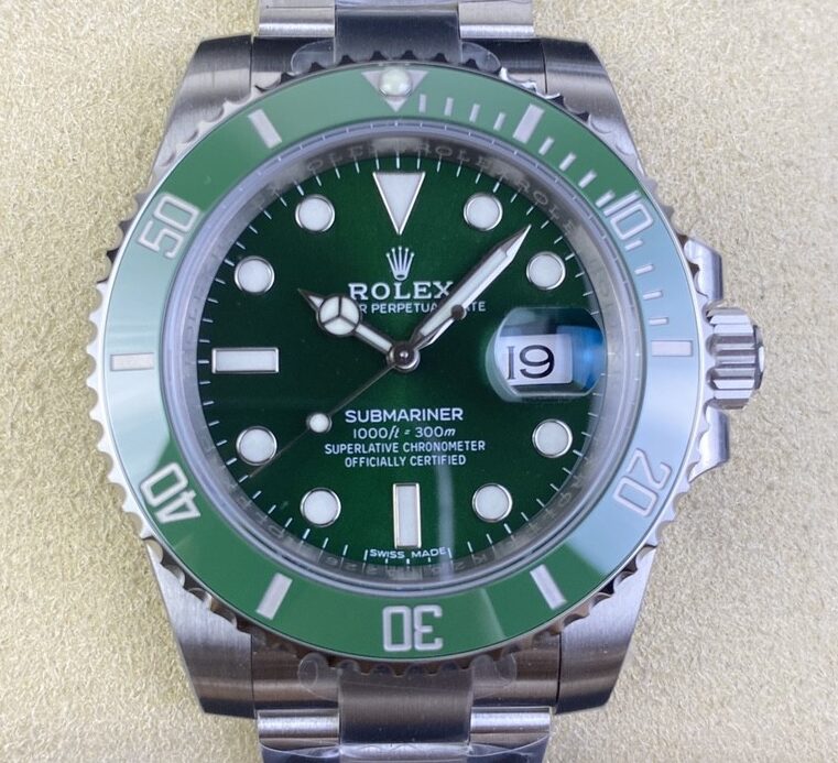 VS Factory Replica Rolex Submariner 116610LN-0002 Green Dial