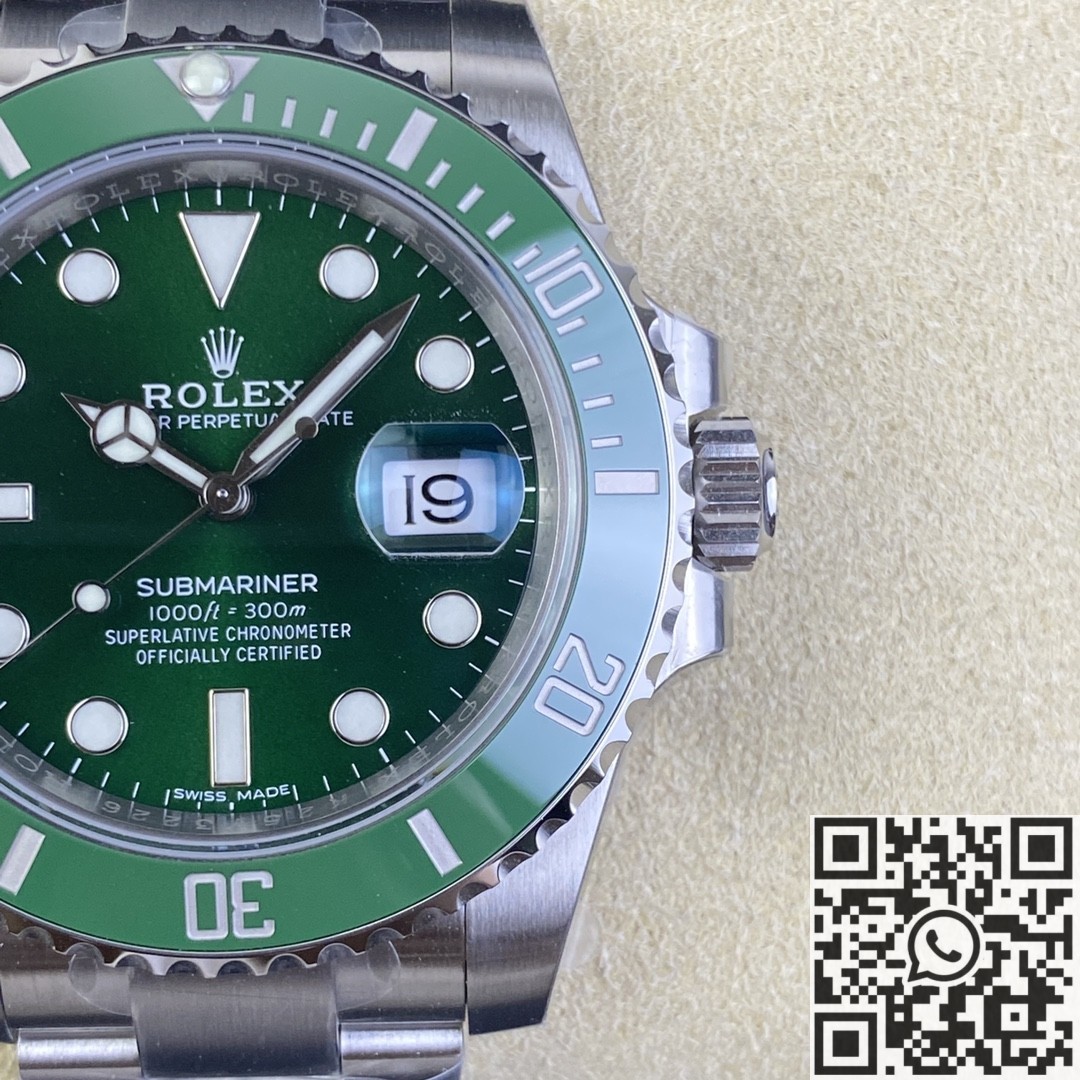 VS Factory Replica Rolex Submariner 116610LN-0002 Green Dial