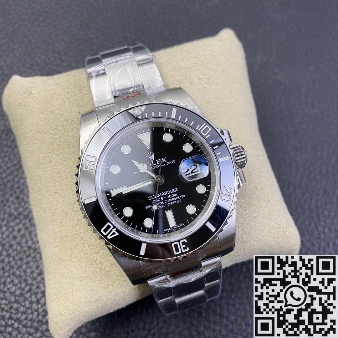 EW Factory Replica Rolex Submariner 116610LN-0001 Black Dial