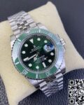 EW Factory Fake Rolex Watches Submariner 116610LN Green Dial