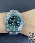 EW Factory Fake Rolex Watches Submariner 116610LN Green Dial