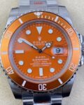 SW Custom Rolex Submariner 116610LN Orange Dial