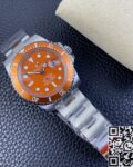 SW Custom Rolex Submariner 116610LN Orange Dial