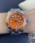 SW Custom Rolex Submariner 116610LN Orange Dial