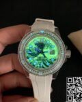 CH Custom Acrylic Clear Rolex Submariner Kanagawa Surf Disk Watches